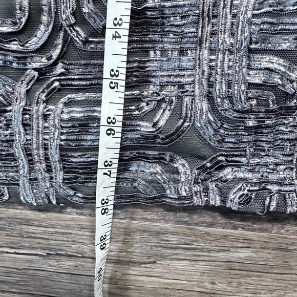 Jessica H Gray Sleeveless V-neck Sheath Mini Dress for Cocktail - Picture 7 of 9